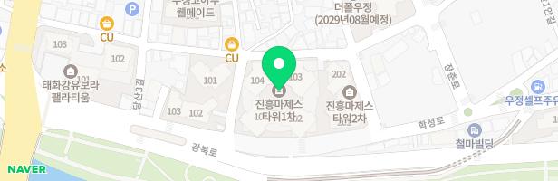 마제스타워 노인정 놀이터 지도 이미지