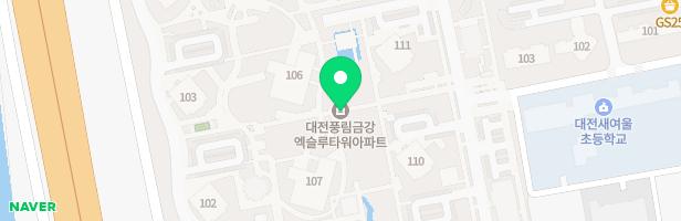 금강엑슬루타워놀이터(111동 앞) 지도 이미지