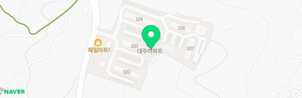 아산대주아파트 놀이터 지도 이미지