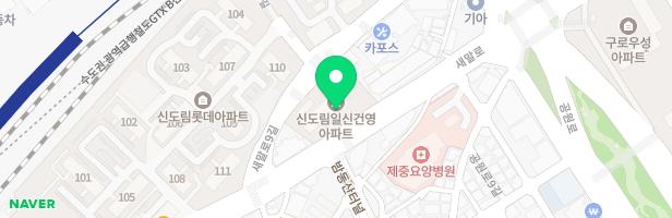 일신건영아파트 놀이터 지도 이미지