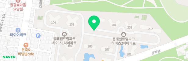 동래센트럴파크하이츠 2차 놀이터-1 지도 이미지