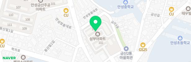 삼부아파트 101동 뒤 지도 이미지
