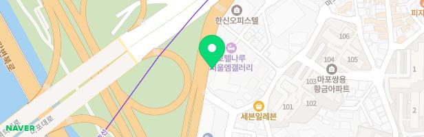 보성아파트(102동 뒤) 지도 이미지