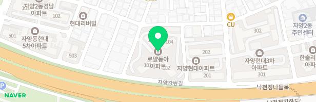 로얄동아아파트 관리동 뒷편 놀이터 지도 이미지
