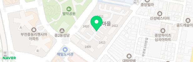 연화마을 건영3차아파트 1409동 옆 놀이터 지도 이미지