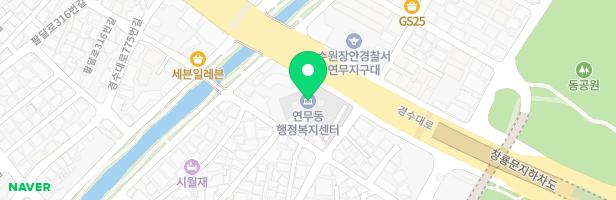 쪽박산어린이공원 놀이터 지도 이미지