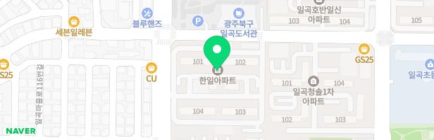 일곡한일아파트 104동뒤 어린이놀이시설 지도 이미지