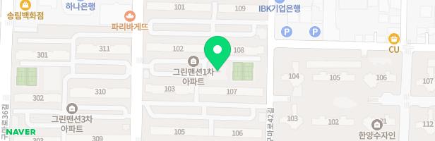 그린1차아파트 어린이놀이시설 지도 이미지