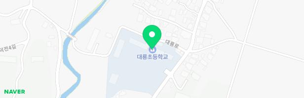 대룡초등학교 어린이놀이시설 지도 이미지