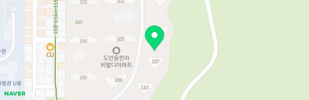 한라비발디아파트놀이터(104동107동사이,개구리) 지도 이미지