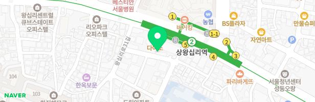 하왕극동미라주 임대아파트 놀이터 지도 이미지