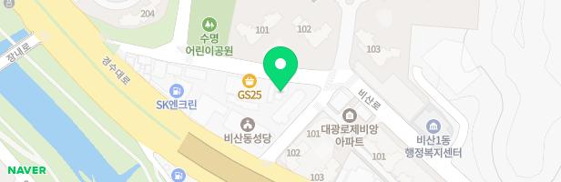 한우리 어린이집 실내놀이터 지도 이미지