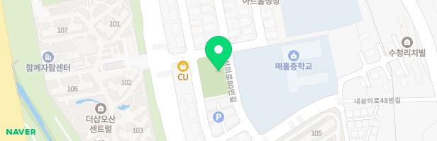 별 어린이공원 놀이터 지도 이미지