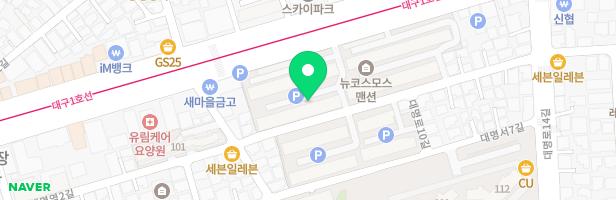 우방코스모스 나-다동 놀이시설 지도 이미지