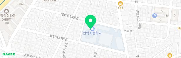 안락초등학교병설유치원 놀이시설 지도 이미지