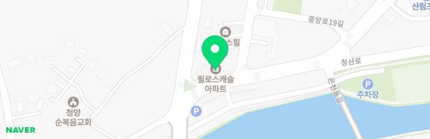 청양필로스캐슬아파트 놀이시설 지도 이미지