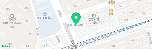 꿈꽃유치원 놀이시설 지도 이미지
