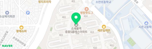 소사주공뜨란채4단지 405동 놀이터(관리동앞) 지도 이미지