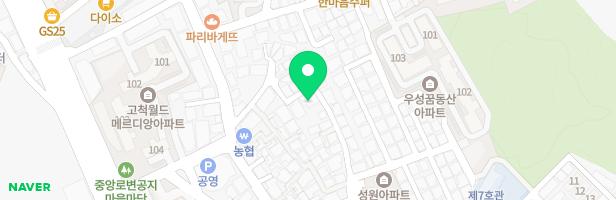 남산어린이집 놀이터 지도 이미지