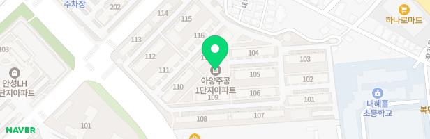 아양주공1단지아파트(115동뒤) 지도 이미지