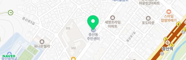 DMC 우방아파트 103동 어린이놀이터 지도 이미지