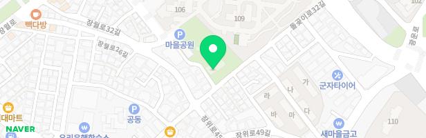 장위3동어린이집 놀이터 지도 이미지