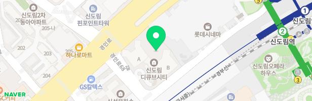 대성디큐브시티아파트 30층 실내놀이터 지도 이미지