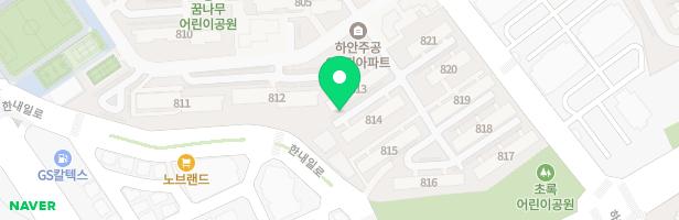 하안8단지아파트 812동 어린이놀이터 지도 이미지