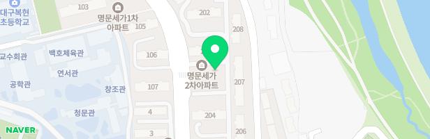 복현명문세가2단지 놀이터 2(202동 앞) 지도 이미지