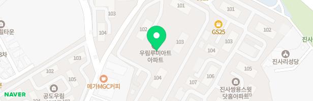 안성우림루미아파트 제2어린이놀이터 (101동 앞) 지도 이미지