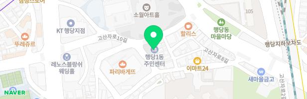 행당두산아파트 101동 놀이터 지도 이미지