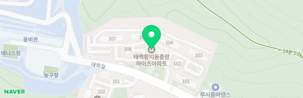 중앙하이츠 아파트 놀이터 지도 이미지