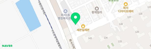 시립화서1동어린이집 놀이터 지도 이미지