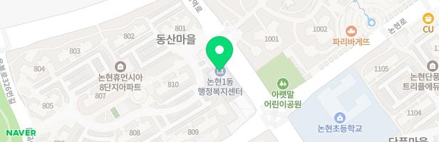서창 퍼스트뷰 유아놀이터(719동) 지도 이미지