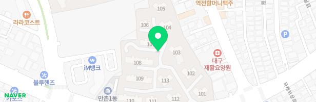 만촌동 만촌관사 내 물결놀이터 지도 이미지