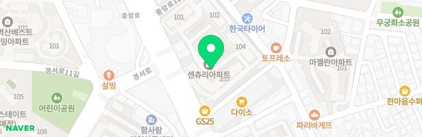 센츄리아파트 관리동 옆 놀이터 지도 이미지