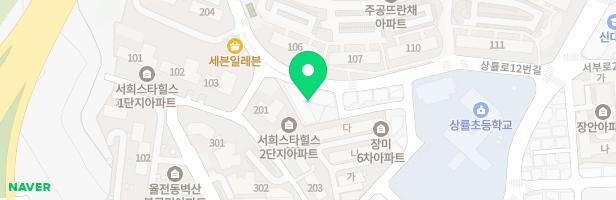 밤밭누리유치원 놀이터(실외) 지도 이미지