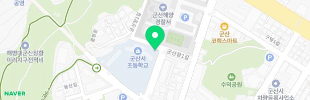 군산서초등학교 병설유치원 놀이시설 지도 이미지