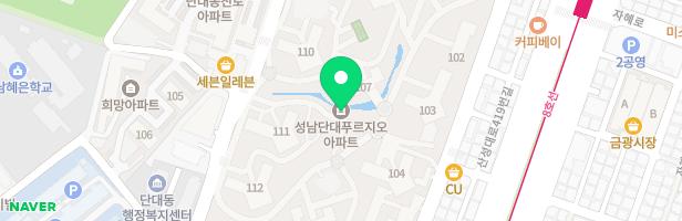 대우푸르지오 106동옆 놀이터(2) 지도 이미지