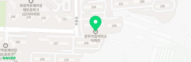 성우아침의미소 107동 옆 어린이놀이시설 지도 이미지