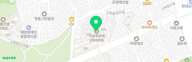 거성푸르뫼1차아파트 놀이터 지도 이미지