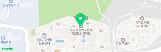 김포한강신도시 화성파크드림 어린이놀이터2(106-107동) 지도 이미지