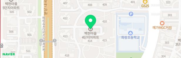 백현마을4단지 놀이터(416동) 지도 이미지