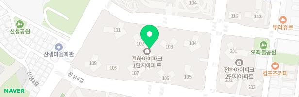 울산현대아이파크 103동 놀이터 지도 이미지