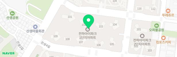 울산현대아이파크 107동 놀이터 지도 이미지