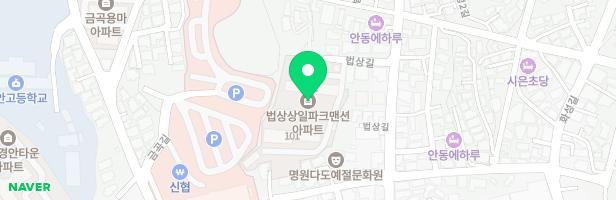 법상상일아파트 놀이터 지도 이미지