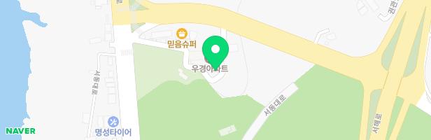 평택우경아파트 어린이놀이터 지도 이미지