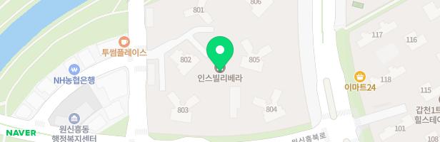 대전 신안인스빌 어린이놀이터2 지도 이미지