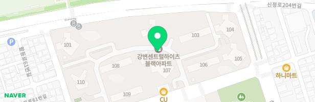 중앙하이츠아파트 101동 지도 이미지