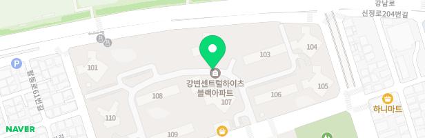 중앙하이츠아파트 105동 지도 이미지